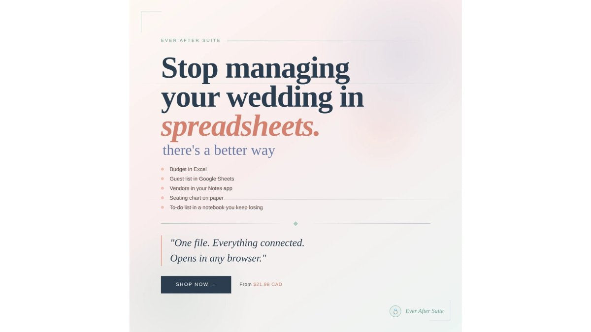 Can You Build a Wedding Timeline Without Software?