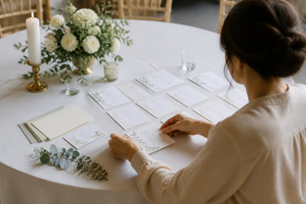 How to Manage Wedding Seating Charts