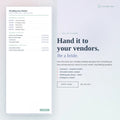Ever After Suite printable wedding day-of binder — auto-builds from your planning data in one click. Ceremony timeline, vendor contacts, wedding party lineup, duties and emergency contacts. Hand it to your vendors. Be a bride, not a coordinator. Digital download $21.99 CAD.